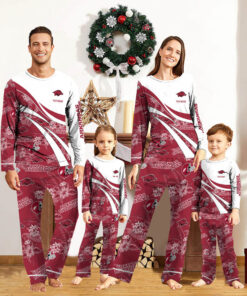 Arkansas Razorbacks Pajamas 2024 Version Personalized Your Name, Christmas Gifts ETHY-53038