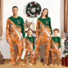 Miami Hurricanes Pajamas 2024 Version Personalized Your Name, Christmas Gifts ETHY-53038
