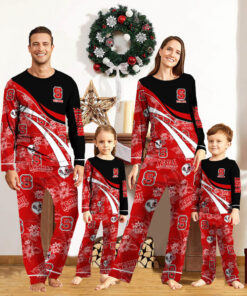 NC State Wolfpack Pajamas 2024 Version Personalized Your Name, Christmas Gifts ETHY-53038