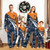 Auburn Tigers Pajamas 2024 Version Personalized Your Name, Christmas Gifts ETHY-53038