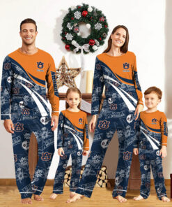 Auburn Tigers Pajamas 2024 Version Personalized Your Name, Christmas Gifts ETHY-53038