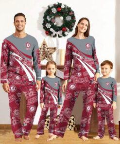 Alabama Crimson Tide Pajamas 2024 Version Personalized Your Name, Christmas Gifts ETHY-53038