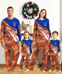 Boise State Broncos Pajamas 2024 Version Personalized Your Name, Christmas Gifts ETHY-53038