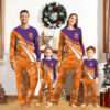 Clemson Tigers Pajamas 2024 Version Personalized Your Name, Christmas Gifts ETHY-53038