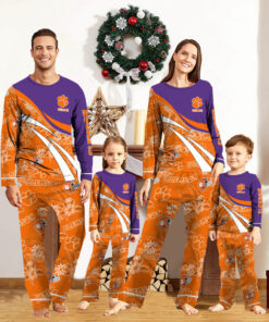 Clemson Tigers Pajamas 2024 Version Personalized Your Name, Christmas Gifts ETHY-53038