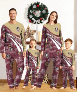 Florida State Seminoles Pajamas 2024 Version Personalized Your Name, Christmas Gifts ETHY-53038