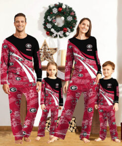 Georgia Bulldogs Pajamas 2024 Version Personalized Your Name, Christmas Gifts ETHY-53038