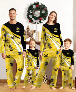 Iowa Hawkeyes Pajamas 2024 Version Personalized Your Name, Christmas Gifts ETHY-53038