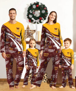 Washington Commanders Pajamas 2024 Version Personalized Your Name, Christmas Gifts ETHY-53038