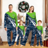 Seattle Seahawks Pajamas 2024 Version Personalized Your Name, Christmas Gifts ETHY-53038