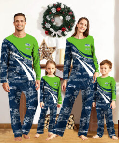 Seattle Seahawks Pajamas 2024 Version Personalized Your Name, Christmas Gifts ETHY-53038