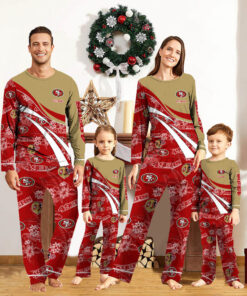 San Francisco 49ers Pajamas 2024 Version Personalized Your Name, Christmas Gifts ETHY-53038