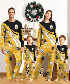 Pittsburgh Steelers Pajamas 2024 Version Personalized Your Name, Christmas Gifts ETHY-53038
