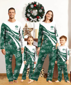 New York Jets Pajamas 2024 Version Personalized Your Name, Christmas Gifts ETHY-53038
