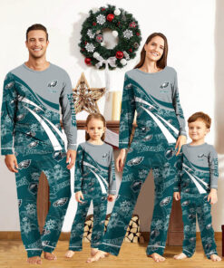 Philadelphia Eagles Pajamas 2024 Version Personalized Your Name, Christmas Gifts ETHY-53038