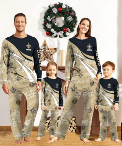 New Orleans Saints Pajamas 2024 Version Personalized Your Name, Christmas Gifts ETHY-53038