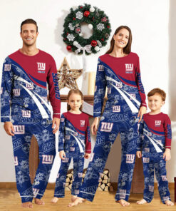 New York Giants Pajamas 2024 Version Personalized Your Name, Christmas Gifts ETHY-53038
