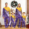 Minnesota Vikings Pajamas 2024 Version Personalized Your Name, Christmas Gifts ETHY-53038