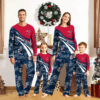 New England Patriots Pajamas 2024 Version Personalized Your Name, Christmas Gifts ETHY-53038