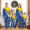 Los Angeles Rams Pajamas 2024 Version Personalized Your Name, Christmas Gifts ETHY-53038