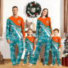 Miami Dolphins Pajamas 2024 Version Personalized Your Name, Christmas Gifts ETHY-53038