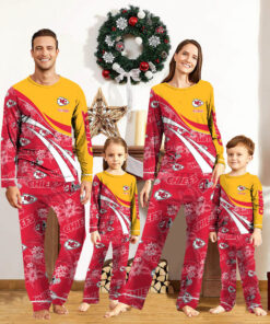 Kansas City Chiefs Pajamas 2024 Version Personalized Your Name, Christmas Gifts ETHY-53038