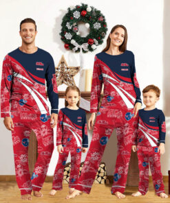 Ole Miss Rebels Pajamas 2024 Version Personalized Your Name, Christmas Gifts ETHY-53038