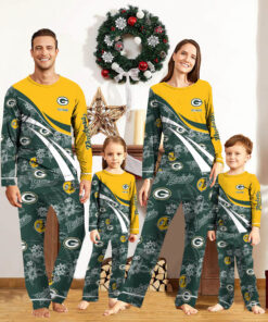 Green Bay Packers Pajamas 2024 Version Personalized Your Name, Christmas Gifts ETHY-53038