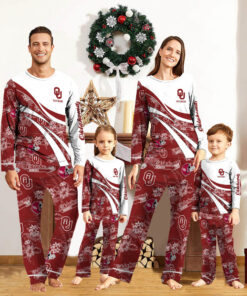 Oklahoma Sooners Pajamas 2024 Version Personalized Your Name, Christmas Gifts ETHY-53038