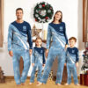 North Carolina Tar Heels Pajamas 2024 Version Personalized Your Name, Christmas Gifts ETHY-53038