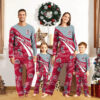 Ohio State Buckeyes Pajamas 2024 Version Personalized Your Name, Christmas Gifts ETHY-53038
