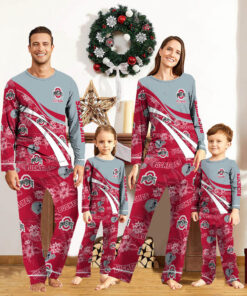 Ohio State Buckeyes Pajamas 2024 Version Personalized Your Name, Christmas Gifts ETHY-53038