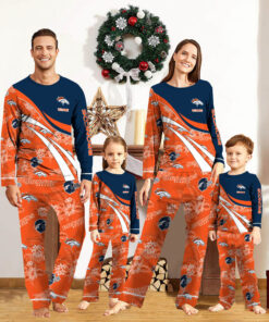 Denver Broncos Pajamas 2024 Version Personalized Your Name, Christmas Gifts ETHY-53038