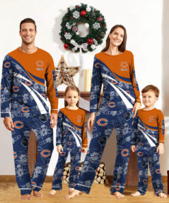 Chicago Bears Pajamas 2024 Version Personalized Your Name, Christmas Gifts ETHY-53038
