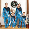Carolina Panthers Pajamas 2024 Version Personalized Your Name, Christmas Gifts ETHY-53038