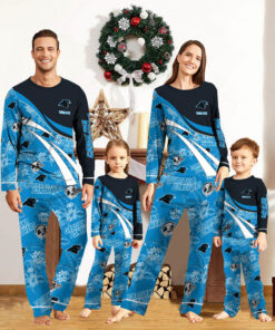 Carolina Panthers Pajamas 2024 Version Personalized Your Name, Christmas Gifts ETHY-53038