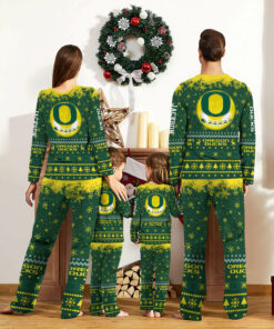 Alternative view of Oregon Ducks Sport Pajamas 2024 Version Personalized Your Name, Sport Pajamas For Family, Christmas Gifts For Fans, Gifts For Kid ETHY-62762