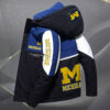 Michigan Wolverines High Quality Hooded Winter Down Coat Custom Your Name EHIVM-62844