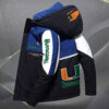 Miami Hurricanes High Quality Hooded Winter Down Coat Custom Your Name EHIVM-62844