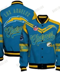 Los Angeles Chargers Baseball Jacket, Sport Jacket Custom You Name, FootBall Fan Gifts EHIVM-63044