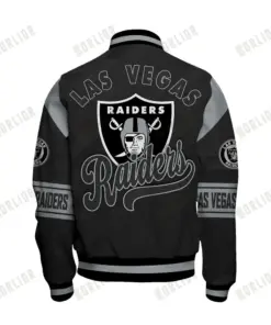Alternative view of Las Vegas Raiders Baseball Jacket, Sport Jacket Custom You Name, FootBall Fan Gifts EHIVM-63044