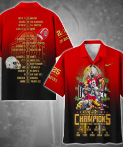 Ohio State Buckeyes Hawaii Shirt College Football Playoff National Champions 2024 - 2025 Shirt, Personalized Gifts For Fans ETRG-0120572